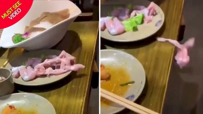 Daging Dada Ayam Ini 'Memberontak' Hingga Kabur dari Meja