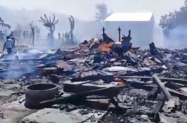 Delapan Rumah Terbakar di Jeneponto, Tujuh Rata dengan Tanah