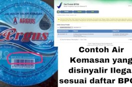 Temuan BPOM Makassar, Kode Produksi Air Minum Argus Diduga Caplok Aquadaeng Bantaeng