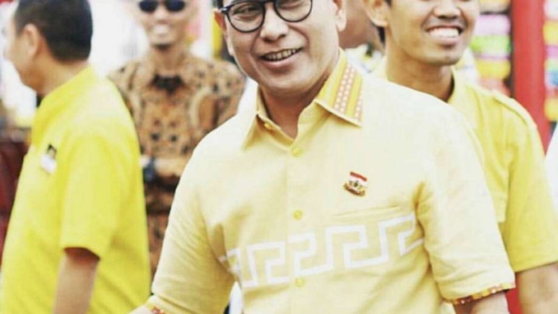 Rusdin Abdullah bersama Hamzah dalam sebuah kesempatan.