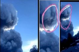 Penampakan Awan Erupsi Gunung Tangkuban Parahu Bikin Merinding Warganet