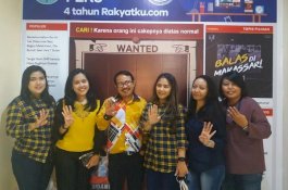 Membawa Doa, Gadis-gadis D'Maleo Sambangi Kantor Rakyatku.com