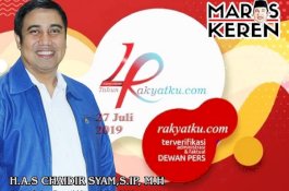 Balon Bupati Maros, Chaidir Syam Ucapkan Selamat HUT untuk Rakyatku