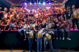Anniversary Maxis, Ribuan Riders dari KTI Kumpul di Sidrap