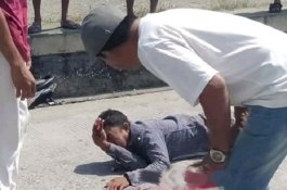 Motor Vs Motor, Lakalantas di Taman Pelangi Selayar