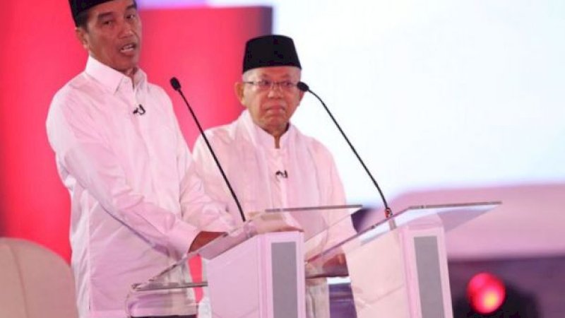 Joko Widodo dan Ma'ruf Amin. Ist