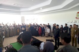 Penghormatan Terakhir Almarhum Amar Bustanul di DPRD Makassar