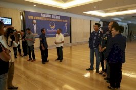 Danny Pomanto Hadiri Rapat Evaluasi Partai NasDem Sulsel di Claro