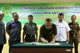 Pemkot dan PN Makassar Komitmen Dorong Sistem Manajemen Antisuap