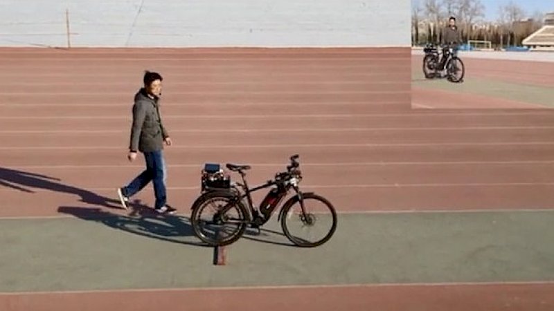 Sepeda self-riding bisa berjalan sendiri