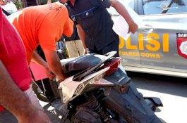 Bobol Sadel Motor Pakai Tangan Kosong, Pria asal Makassar Didor Polisi Gowa