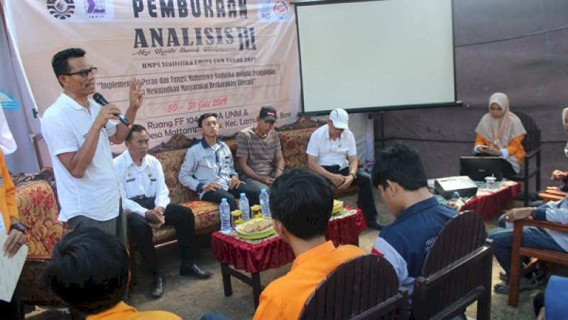 HMPS Statistika FMIPA UNM Gelar ANALISIS III