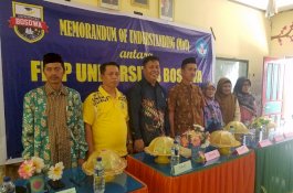 Upaya Tingkatkan Pendidikan, FKIP Unibos Makassar MoU dengan Sekolah Se-Kabupaten Pangkep