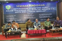 Tingkatkan Kompetensi Guru, Dinas Pendidikan Barru Gelar Seminar Nasional