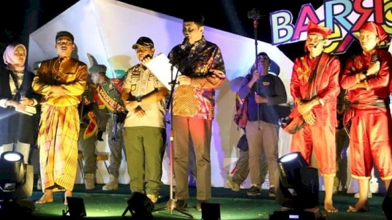 Pameran Barru Expo 2019 di Taman Colliq Pujie resmi ditutup, Sabtu malam (3/8/2019). 