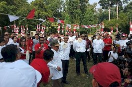 Serunya Family Gathering Kabinet Kerja, Luhut Menang Makan Kerupuk, JK Juara Kelereng