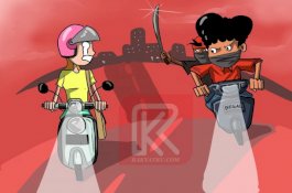 Balapan dengan Jambret, Gadis Ini Dilarikan ke RS