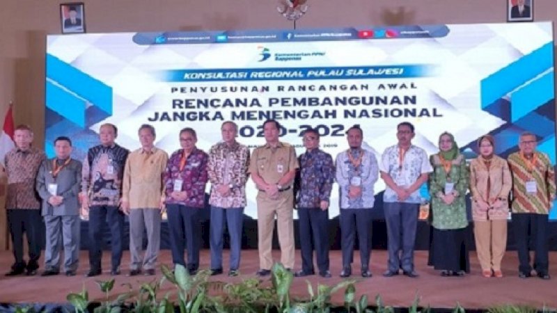 Hadiri Konsultasi Regional Pulau Sulawesi RPJMN, Ini Usulan Wagub Sulsel