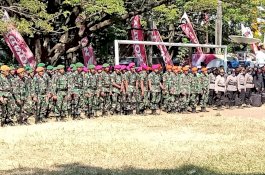 Pasukan Marinir Kawal Laga PSM vs Persija