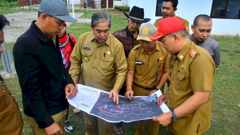 Bupati Sidrap Tinjau Kawasan Transmigrasi Wala Lagading