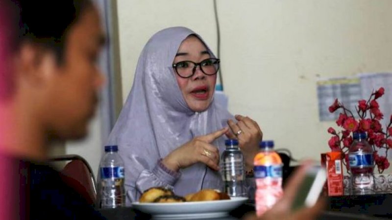 Rektor UIT Makassar, Dr Andi Maryam. (Foto/Arfa Ramlan)