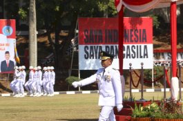 Moment Bupati Bantaeng Jadi Komandan Upacara di IPDN Jatinangor