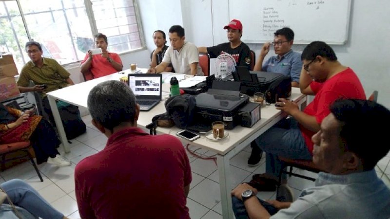 Rapat panitia Reuni Akbar dalam rangka 42 Tahun SMAN 5 Makassar