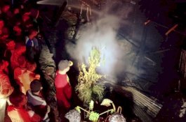 Empat Hari Jelang Lebaran, Kandang Ayam Potong Terbakar di Jeneponto