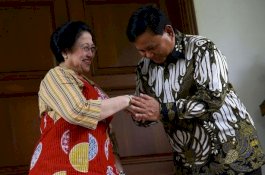 Prabowo Hadiri Kongres PDIP, Megawati Berpesan: Jangan Sampai Ada Huuuu...