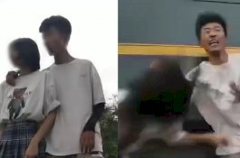 Niat Buat Video Romantis di Rel, Pasangan Muda-mudi Ini Malah Diserempet Kereta