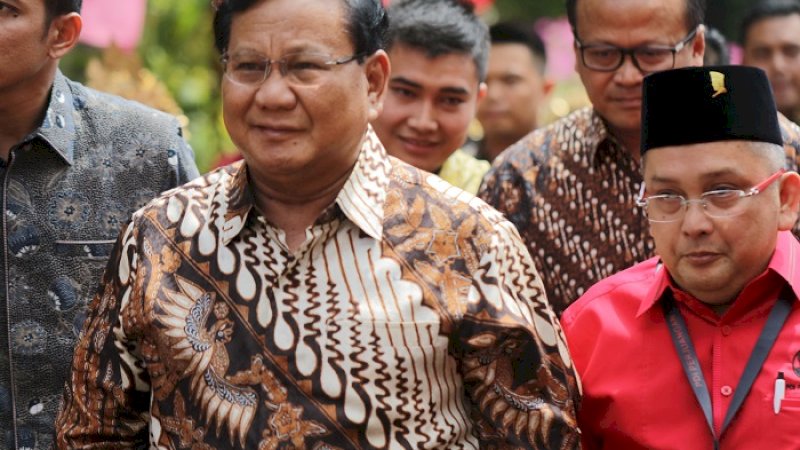 Ketua Umum Partai Gerindra, Prabowo Subianto