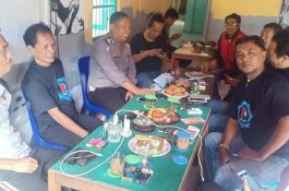 Ngopi Bareng, Polres Selayar Beri Jempol untuk Jurnalis