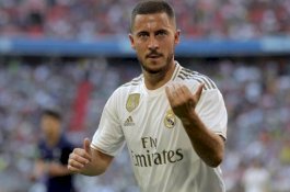 Hazard Pakai Nomor 7 di Real Madrid, Martial Nomor 9 Lagi di MU