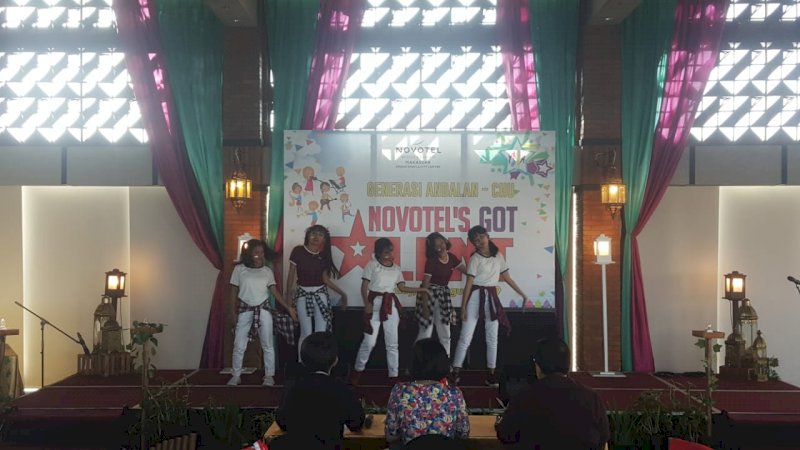 Novotels' Got Talent, Ajang Mengasah Bakat Anak Yatim Makassar