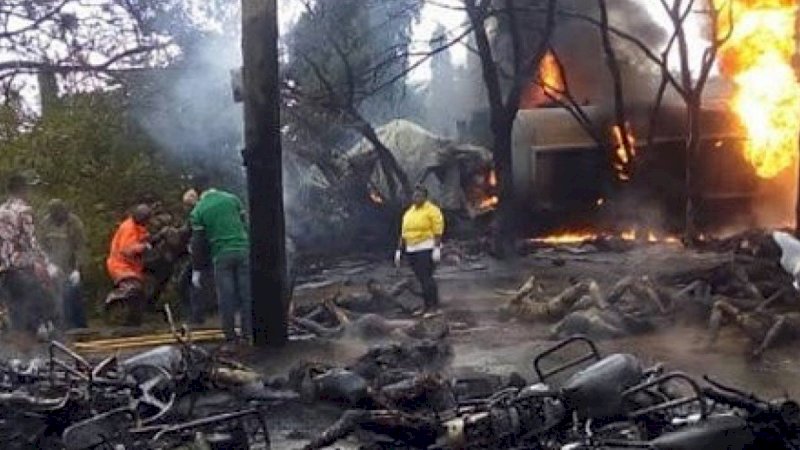 60 Tewas Saat Kapal Tanker Meledak di Tanzania
