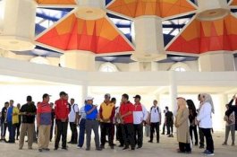 Interior Jauh Lebih Indah, Mufidah Jusuf Kalla Terkagum-kagum Masjid 99 Kubah