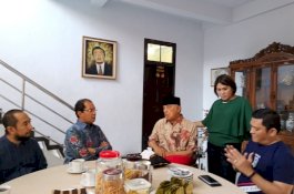 Iduladha, Danny Pomanto Silaturahmi dengan Alwi Hamu