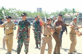 HUT Ke-74 RI, Bupati Jeneponto Buka Lomba Layang-layang dari Daun Lontara