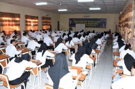 262 Calon Prajurit TNI AL Panda Makassar Jalani Tes Psikologi