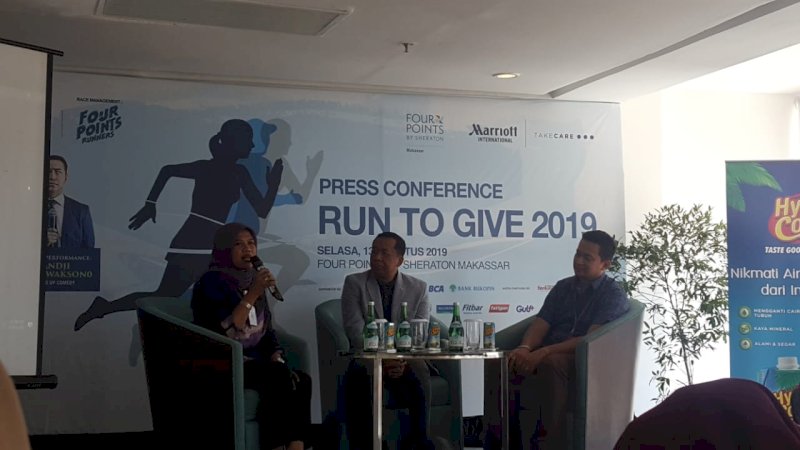 Run To Give 2019 Four Points Makassar Digelar, Begini Cara Pendaftarannya