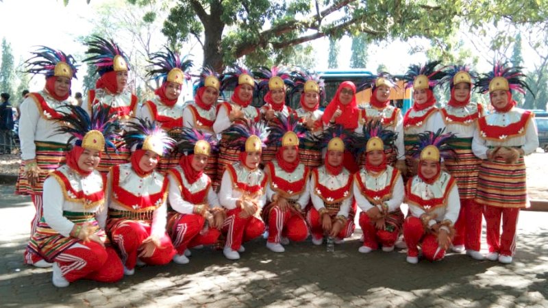 Tujuh Wakil Kominfo SP Sulsel Maju Seleksi Perseorangan Senam Maumere