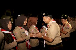 PJ Wali Kota Makassar Bacakan Refleksi di Malam Renungan Pramuka