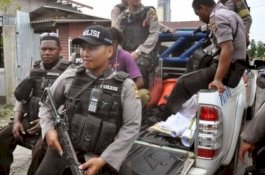 Aparat kembali Diserang KKB Saat Olah TKP Penembakan Briptu Hedar