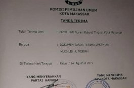 Serahkan LHKPN ke KPU, Muchlis: Karena Kita Sungguh-sungguh