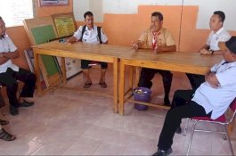 Kantor Desa Talawe Diduga Dirusak OTK, Kadis PMDPA Sidrap Turun Tangan