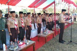 Bupati Adnan Tegaskan Anggota Pramuka Harus Dididik Jadi Insan Berkarakter
