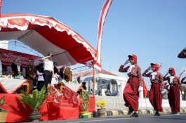 Gerak Jalan Indah Mewarnai HUT ke-74 RI di Kota Palopo