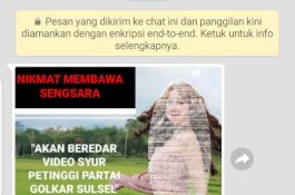 Jelang Rekomendasi Pansus Angket, Petinggi Golkar Diancam Disebar Video Syurnya