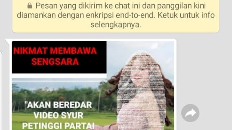 Ancaman yang diterima petinggi Partai Golkar.