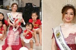 Nenek 5 Cucu Ini Menangkan Kontes Kecantikan di Singapura